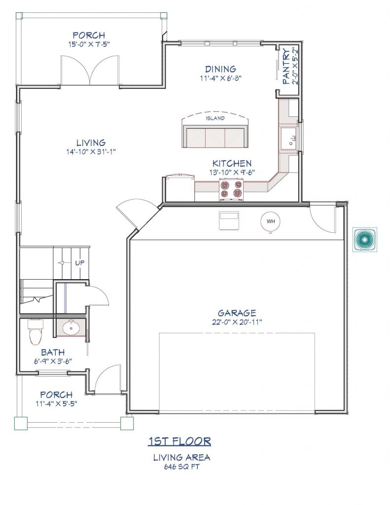 Magnolia Stamped House Plans